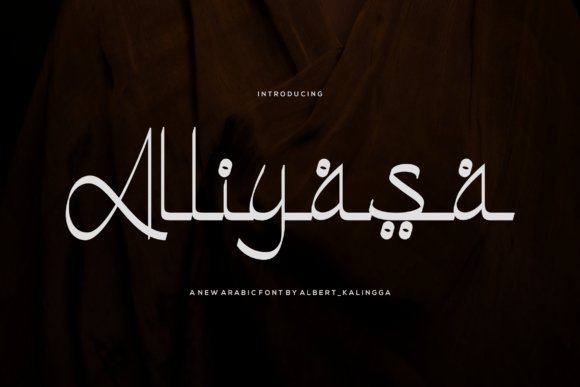 Alliyasa: A Distinctive Display Font for Authentic Brand Identity