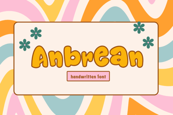 Andrean: A Playful Retro Display Font for Handmade Creators