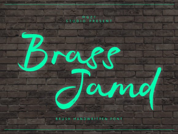 Brass Jamd: A Display Font That Holds Its Own in Fast-Scrolling Feeds