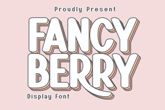 Fancy Berry: A Playful Display Font for Editorial Charm