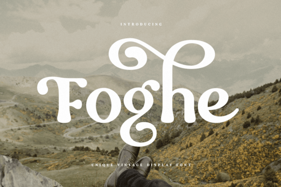 Foghe: A Display Font That Feels Like a Thoughtful Pause