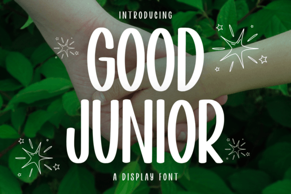 Good Junior: A Display Font That Commands Attention