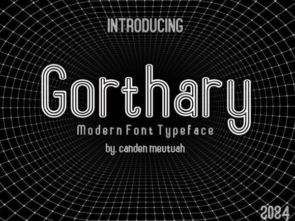 Gorthary: A Modern Display Font That Just Works