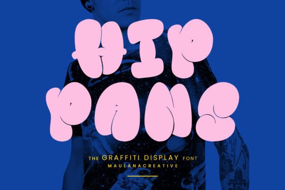 Hippans: A Bold Display Font for Digital Brand Impact