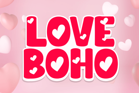 Love Boho: A Display Font That Feels Like a Thoughtful Pause