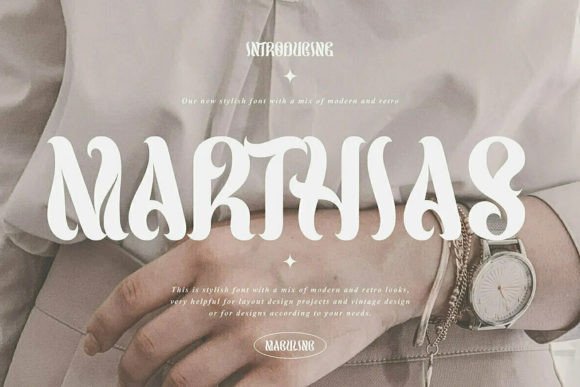 Marthias: A Display Font That Anchors Editorial Mood