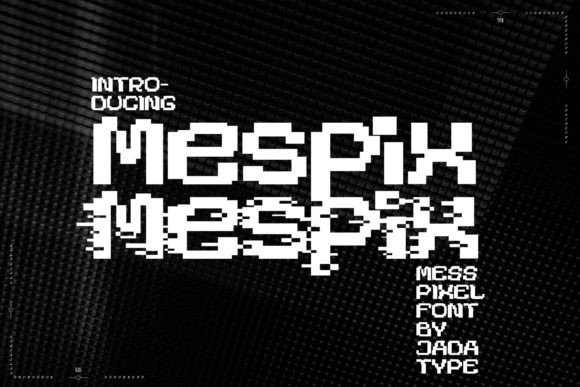 Mespix: A Display Font That Makes Your Brand Instantly Memorable