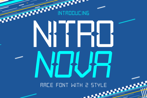 Nitro Nova: A Display Font That Moves With Purpose