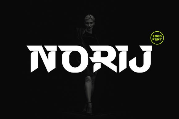 Norij: A Modern Display Font for Handmade Brands