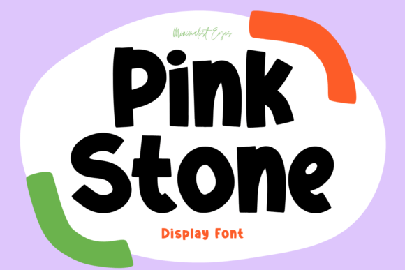 Pink Stone: A Playful Display Font That Makes Your Brand Feel Like Home