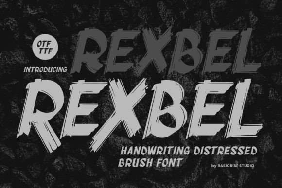 Rexbel: A Bold Display Font for Authentic Digital Branding