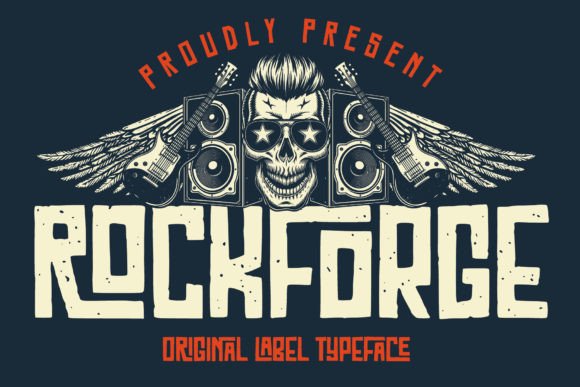 Rockforge: A Bold, Grounded Display Font