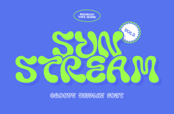 Sunstream: A Display Typeface That Flows Like Light