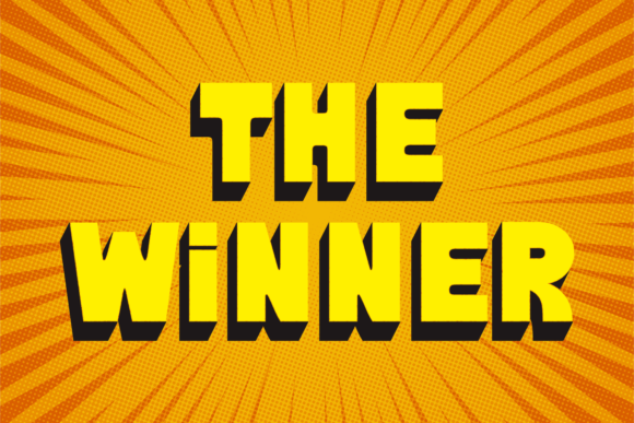 The Winner Typeface: A Confident Display Font for Digital Brands