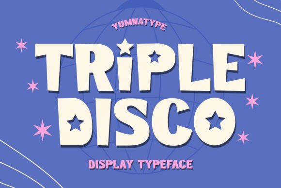 Triple Disco: A Bold Display Font for Impactful Web Design
