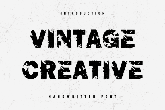 Vintage Creative: A Display Font That Adds Warmth & Character to Your Brand